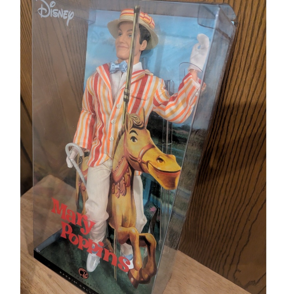 New Disney Mary Poppins Bert Doll Barbie Pink Label M0685 Dick Van Dyke Collect - Picture 4 of 10
